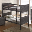  Furniture of America Witham FM-BK108DB-T-BED Twin/Twin Bunk Bed IMAGE 1