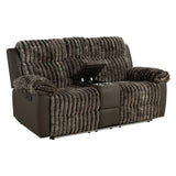  Furniture of America Dionysus FM64003BR-LV-M Manual Reclining Loveseat IMAGE 3