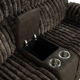  Furniture of America Dionysus FM64003BR-LV-M Manual Reclining Loveseat IMAGE 6