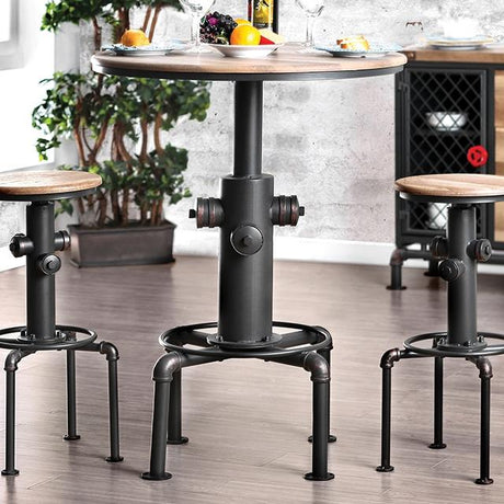  Furniture of America Foskey CM3367BT-3PC 3 Pc Bar Table Set IMAGE 1