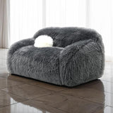  Furniture of America Darwen FM64006DG-LV Loveseat IMAGE 1