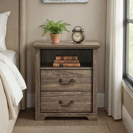  Furniture of America Amble SL7200DG-N Nightstand IMAGE 2