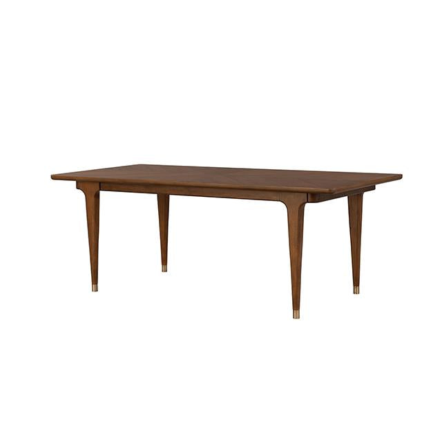  Furniture of America Hepburne FM34000WN-T-7PC 7 Pc Dining Table Set IMAGE 2