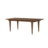  Furniture of America Hepburne FM34000WN-T-7PC 7 Pc Dining Table Set IMAGE 2