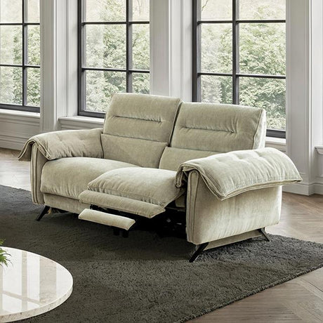  Furniture of America Morley CM9943TP-LV-PM-PK Power Loveseat IMAGE 1