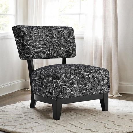  Furniture of America Aveni FM-AC6008BK Accent Chair IMAGE 1