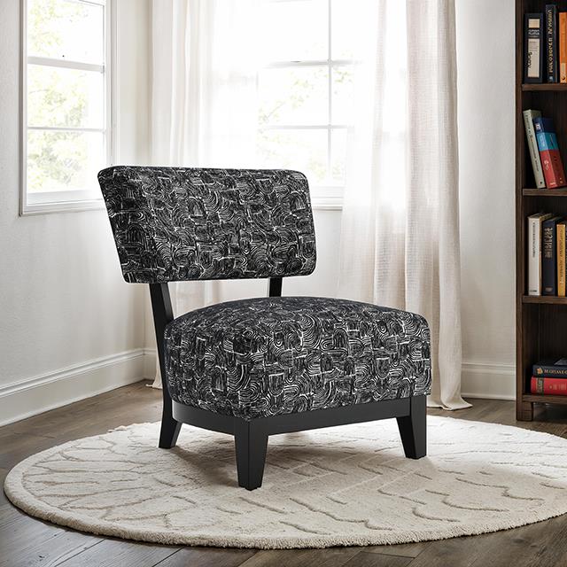  Furniture of America Aveni FM-AC6008BK Accent Chair IMAGE 2