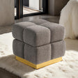  Furniture of America Aileen FM-AC8006GY Storage Stool IMAGE 1