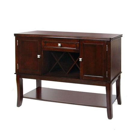  Furniture of America Edgewood CM3336T-7PC 7 Pc Dining Table Set IMAGE 3