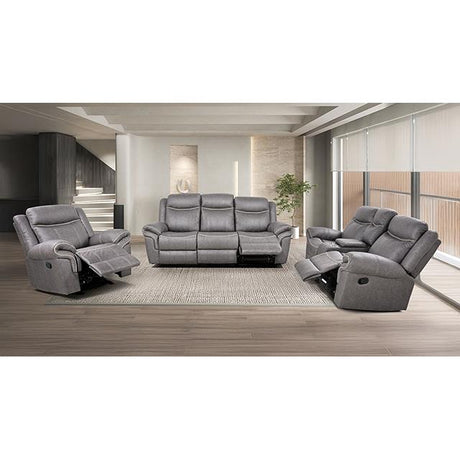  Furniture of America Agata NX6001WG-LV Glider Recliner Loveseat IMAGE 2