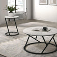  Furniture of America Ronde FM42905WH-3PK 3 Pc Table Set IMAGE 1