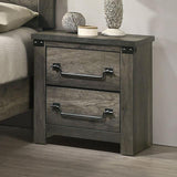  Furniture of America Britonale FM7218GY-N Nightstand IMAGE 1