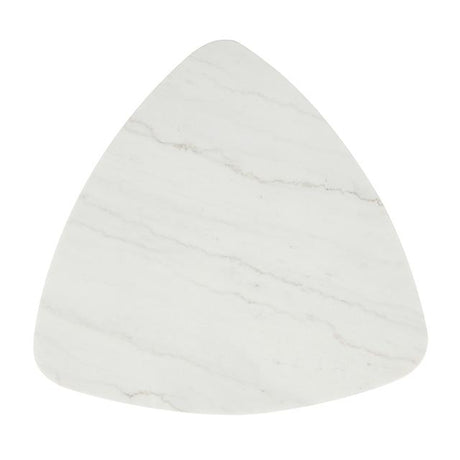  Furniture of America Thisted FM44002WH-CT Triangle Marble Coffee Table IMAGE 3