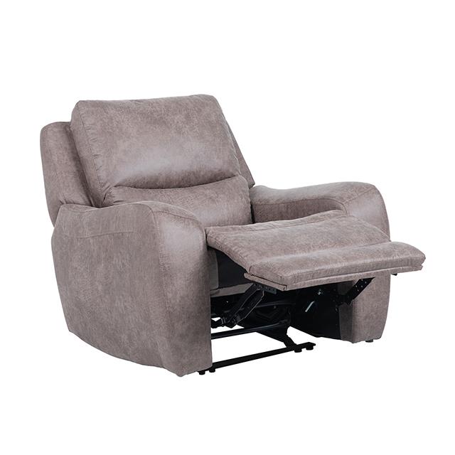  Furniture of America Demetrius CM9931BR-CH-PM Power Recliner IMAGE 1