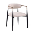  Furniture of America Neasden FM37003NT-AC-2PK Set Of 2 Side Chair IMAGE 1