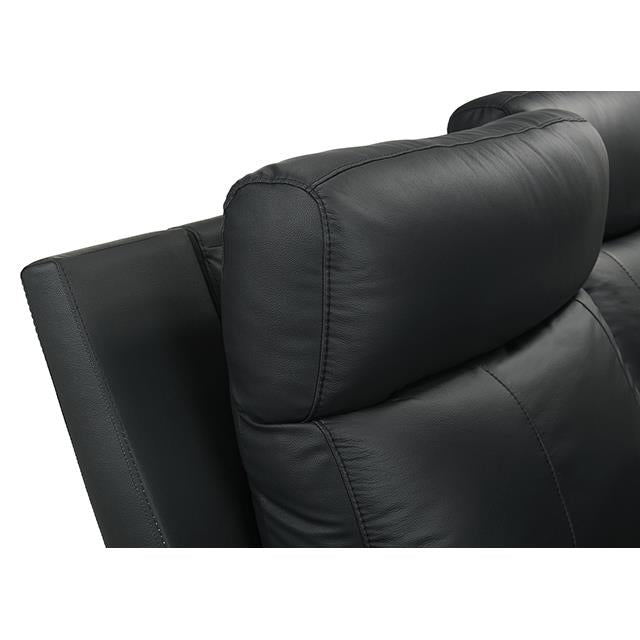  Furniture of America Oliverus FM69009BK-SECT-PM Power Sectional IMAGE 6