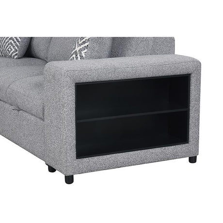  Furniture of America Chatteris FM64000GY-SECT-L Sectional IMAGE 5