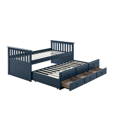  Furniture of America Clemens FM-BK101BL-BED Captain Bed IMAGE 3