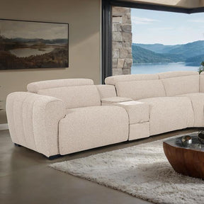  Furniture of America Thaddea CM9935WH-SECT-PM Power Sectional IMAGE 1