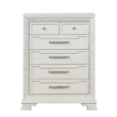  Furniture of America Stella Mia FM70000WH-C Chest IMAGE 3