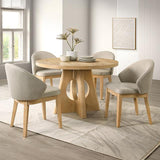  Furniture of America Ozark FM3223AK-RT Round Dining Table IMAGE 1