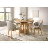  Furniture of America Ozark FM3223AK-RT Round Dining Table IMAGE 2