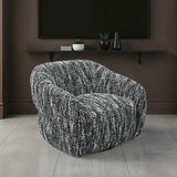  Furniture of America Pyrena FM-AC6013BK-SW Swivel Chair IMAGE 2