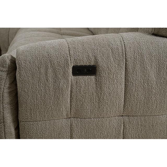  Furniture of America Southwold CM9936BG-SECT-PM Power Sectional IMAGE 3