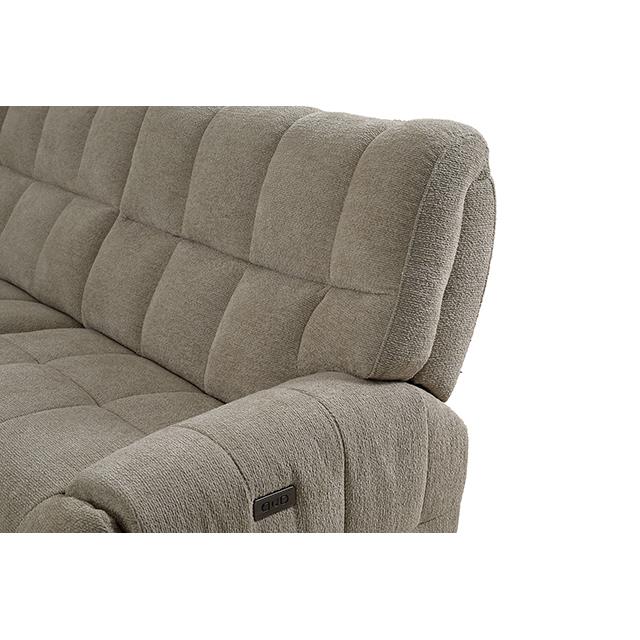 Furniture of America Southwold CM9936BG-SECT-PM Power Sectional IMAGE 4