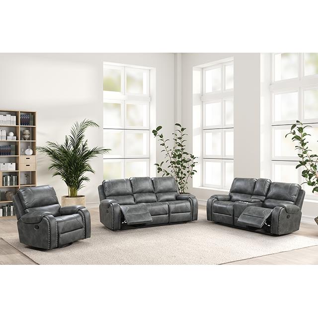  Furniture of America Tepic TM6012GY-SF Sofa IMAGE 2