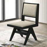  Furniture of America Tottenham FM3222BK-SC-2PK Side Chair IMAGE 1