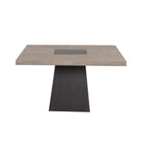 Furniture of America Broager FM3331DB-ST-5PC-00WH 5 Pc Dining Table Set IMAGE 5