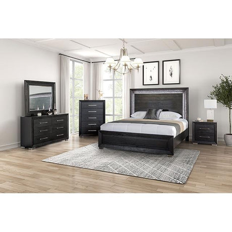  Furniture of America Ashbourne FM7415BK-CK-BED Calfornia King Bed IMAGE 3