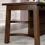  Furniture of America Fredonia CM3902PT-6PC 6 Pc Counter Height Table Set with Bench IMAGE 2