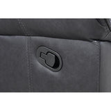  Furniture of America Agata NX6001BK-LV Glider Recliner Loveseat IMAGE 6