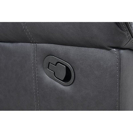 Furniture of America Agata NX6001BK-LV Glider Recliner Loveseat IMAGE 6