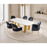  Furniture of America Northall FM37004WH-T-5PC-05BK 5 Pc Dining Table Set IMAGE 2