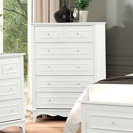  Furniture of America Naucalpan FM7456WH-C Chest IMAGE 1