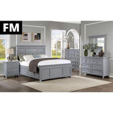  Furniture of America Castlile FM7413GY-C Chest IMAGE 2
