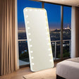  Furniture of America Myra FM-AC8013WH-M Floor Mirror IMAGE 1