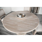  Furniture of America Orbetello FM3601NT-PT 54" Round Counter Table IMAGE 4