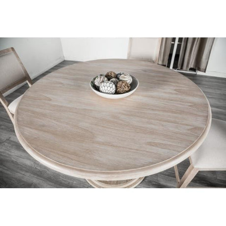  Furniture of America Orbetello FM3601NT-PT 54" Round Counter Table IMAGE 4