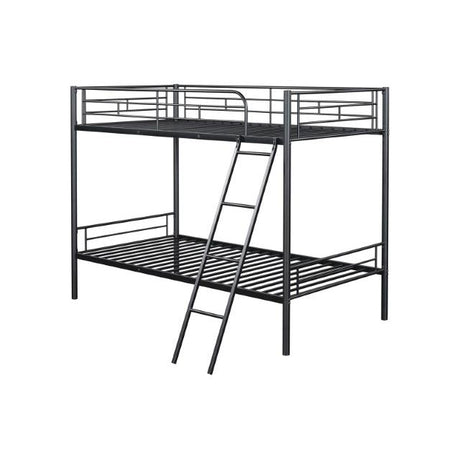  Furniture of America Hector FM-BK903BK-TT Twin/Twin Metal Bunkbed IMAGE 2