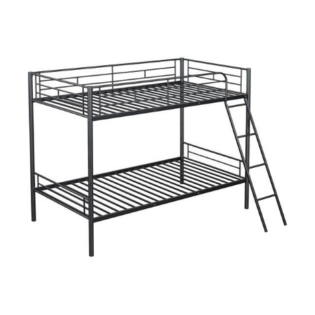  Furniture of America Hector FM-BK903BK-TT Twin/Twin Metal Bunkbed IMAGE 3