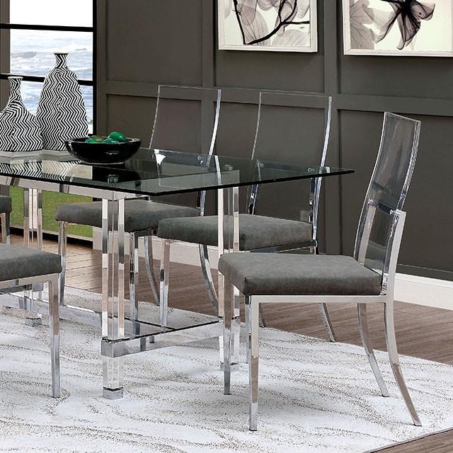  Furniture of America Casper CM3654T-7PC 7 Pc Dining Table Set IMAGE 3