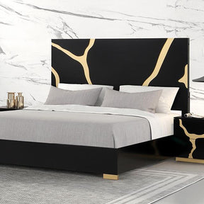 Furniture of America Goldsberg FM7425BK-Q-G-BED Queen Bed IMAGE 1