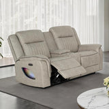  Furniture of America Arturus NX6061LB-LV-PM Power Loveseat IMAGE 1