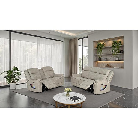  Furniture of America Arturus NX6061LB-LV-PM Power Loveseat IMAGE 3