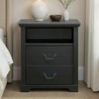  Furniture of America Amble SL7200BK-N Nightstand IMAGE 1