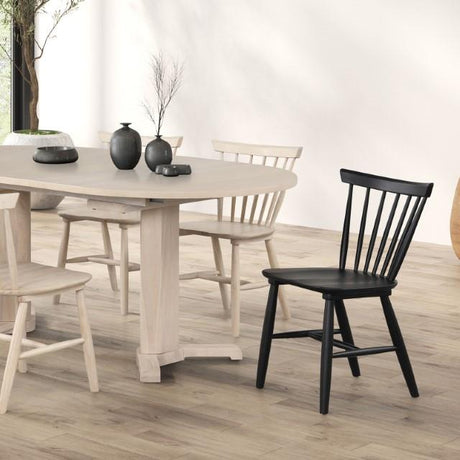  Furniture of America Hines FM3101NT-OT-7PC-NT 7 Pc Dining Table Set IMAGE 6